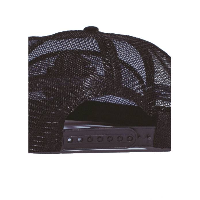 FA x Independent Spiral Logo Trucker (White/Black)