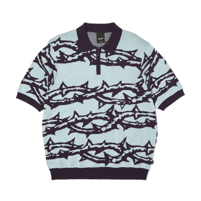 Fantasies Knit S/S Top (Light Blue)