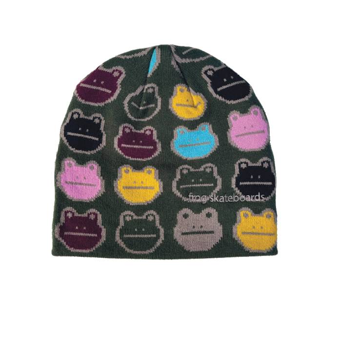 Frog Nation Beanie (Green) W25