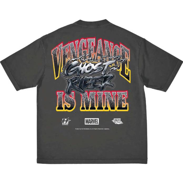 Ghost Rider Vengeance S/S Tee (Washed Black)