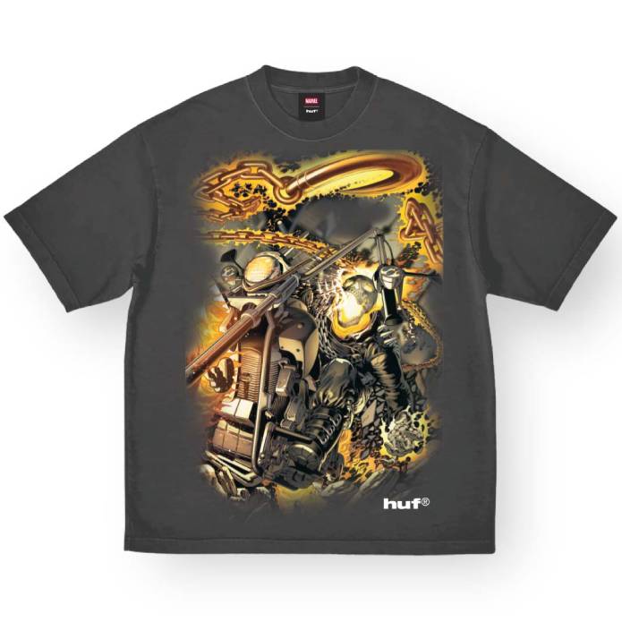 Ghost Rider Vengeance S/S Tee (Washed Black)