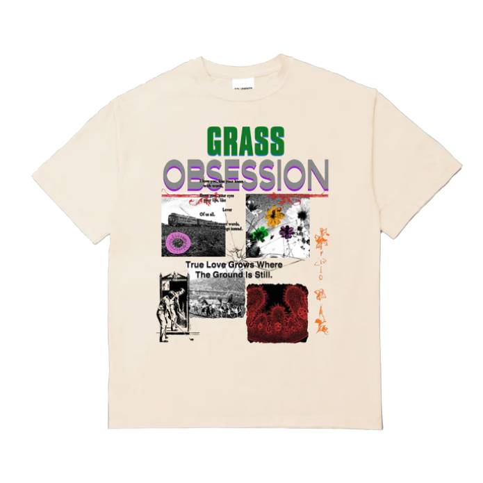 Grass Obsession S/S T-Shirt (Nude)