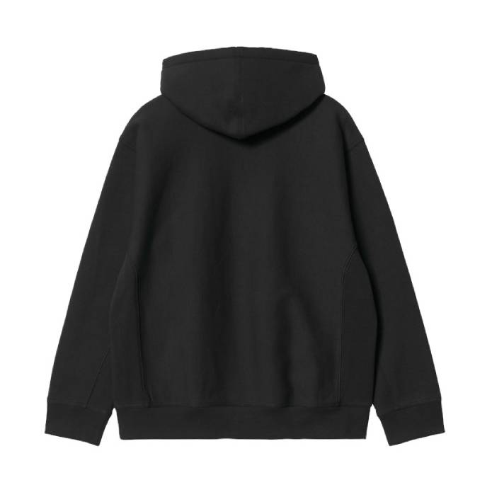 Hooded American Script Sweatshirt (Black)