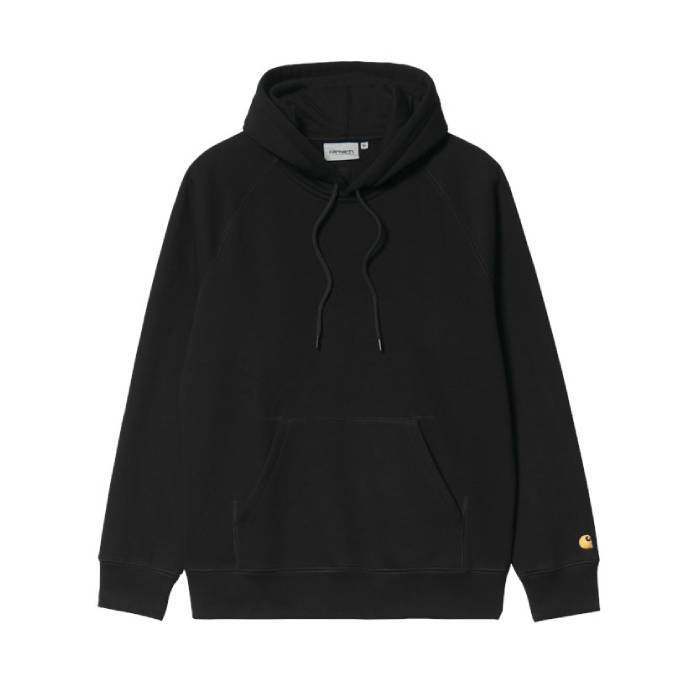 Hooded Chase Sweatshirt (Black/Gold)