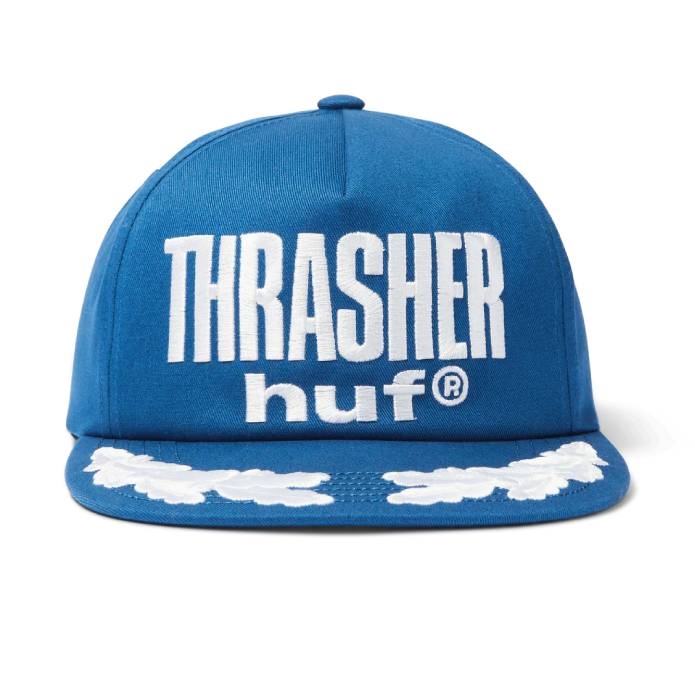 HUF x Thrasher Aloha Hat (Blue)
