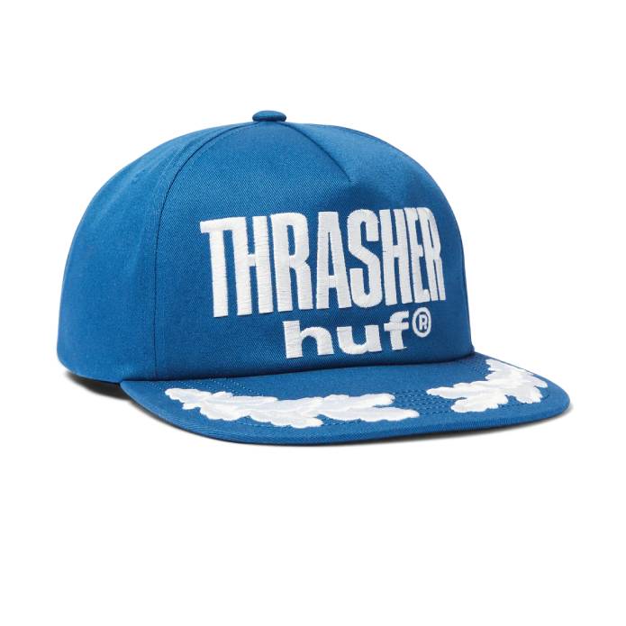 HUF x Thrasher Aloha Hat (Blue)