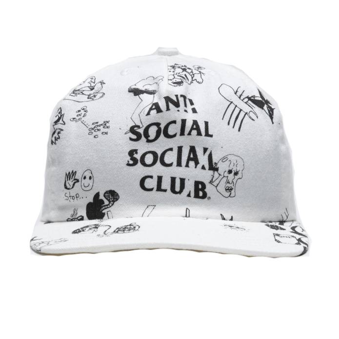 Illustrated Cap (White)