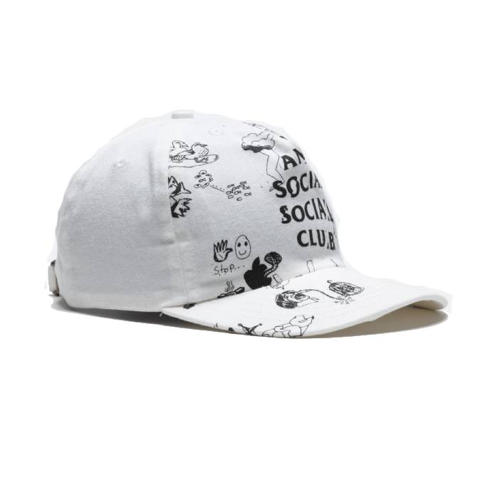 Illustrated Cap (White)