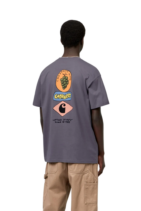 S/S Stacked Grapes T-Shirt (Shady Purple)