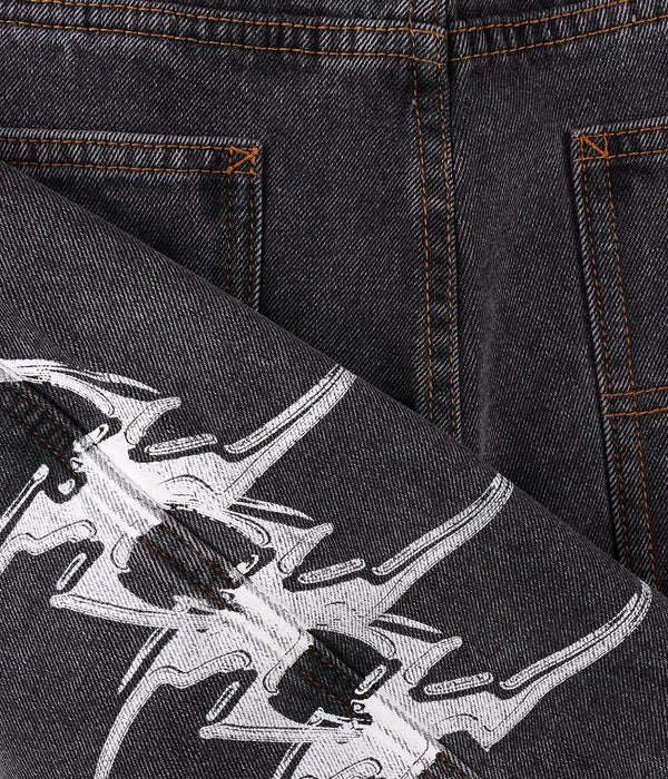 Dion Denim Walkshort (Washed Black)