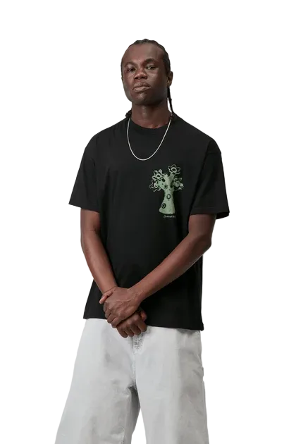 S/S Forma T-Shirt (Heavy Stone Wash Black)