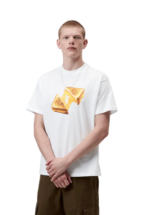 S/S Cheese Toast T-Shirt (White)