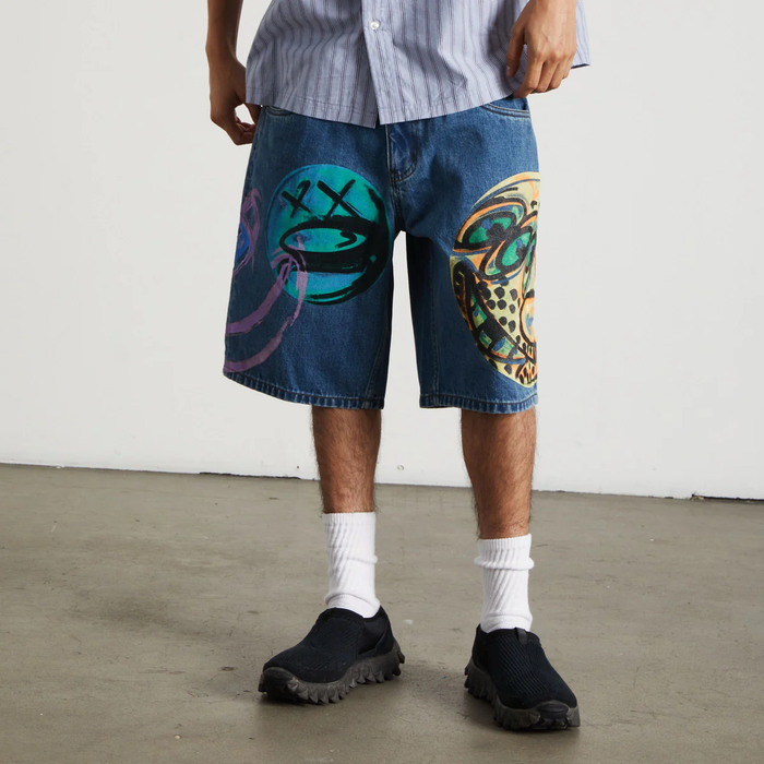 Spray Guys Denim Short (Multi)