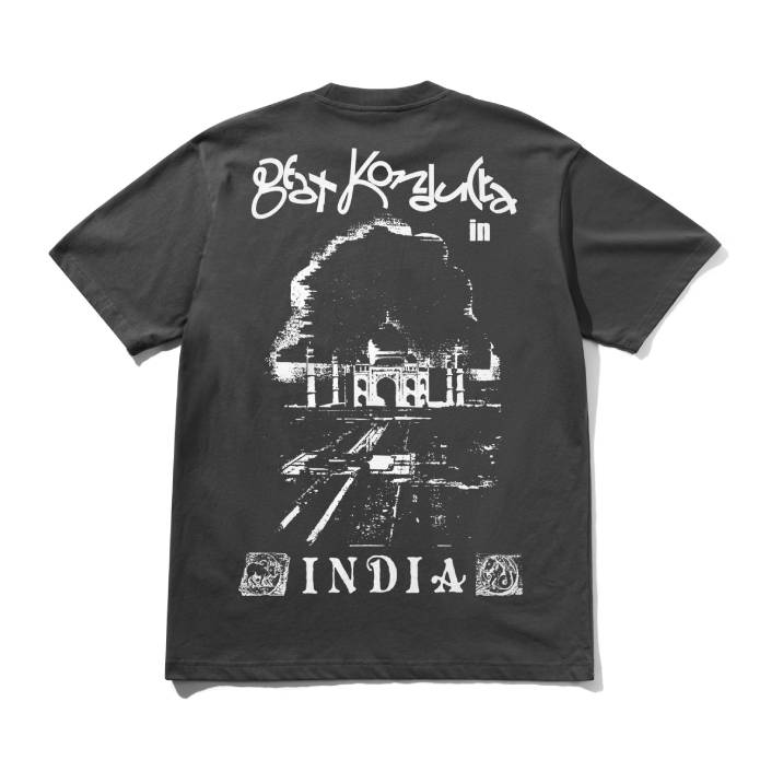 Madlib India Tee (Washed Black)