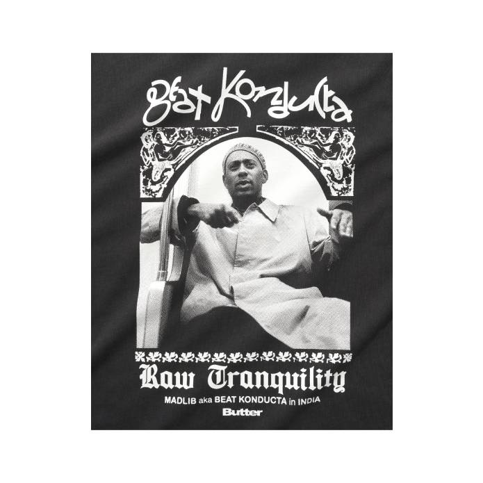 Madlib India Tee (Washed Black)