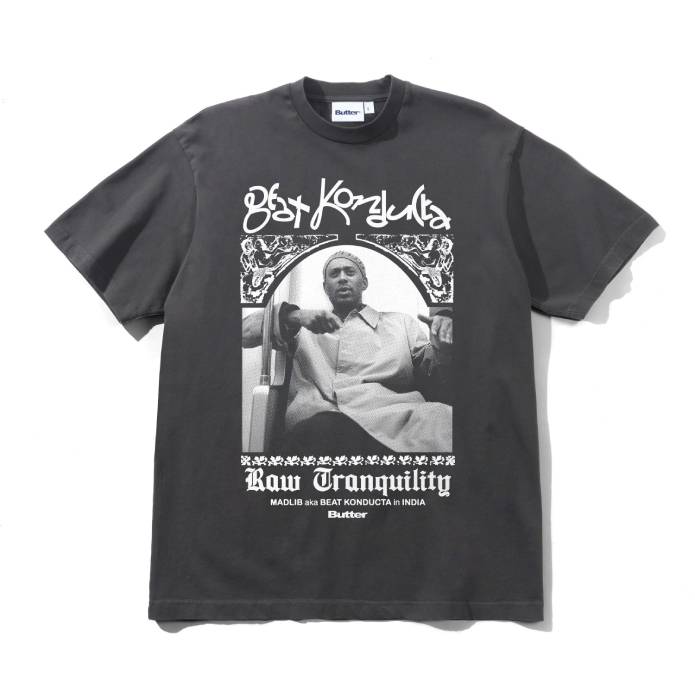 Madlib India Tee (Washed Black)
