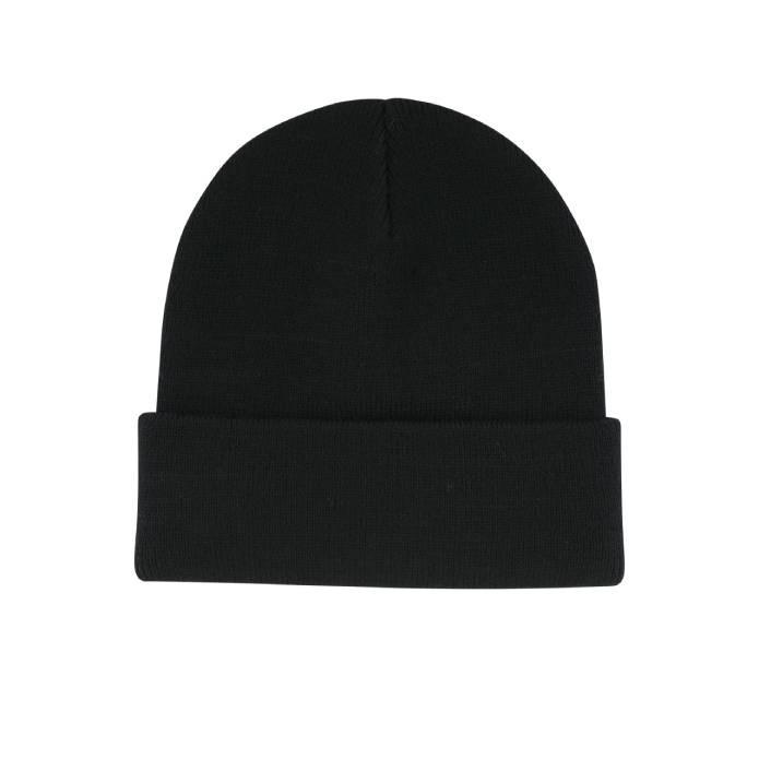 ITC Street Script Beanie Long Shoreman Hat (Black)