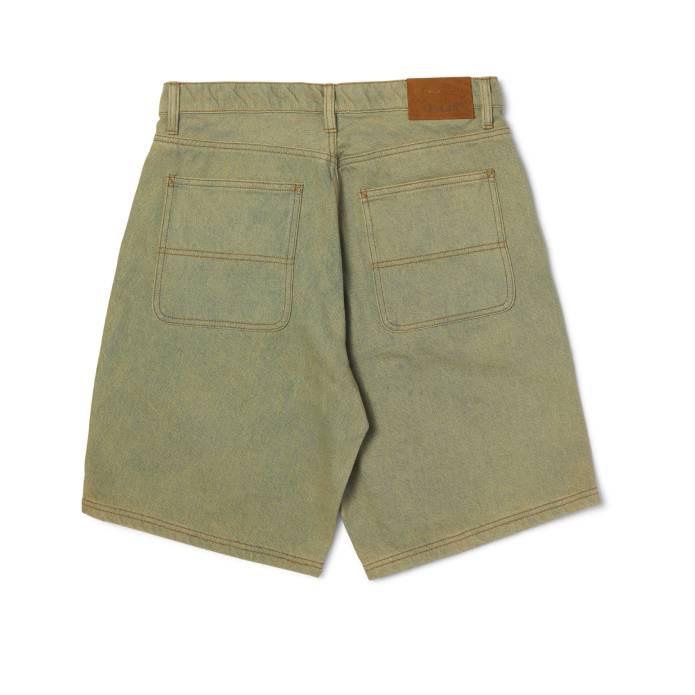 Kinda Loose Double Knee Short (Light Indigo)