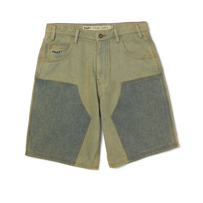 Kinda Loose Double Knee Short (Light Indigo)