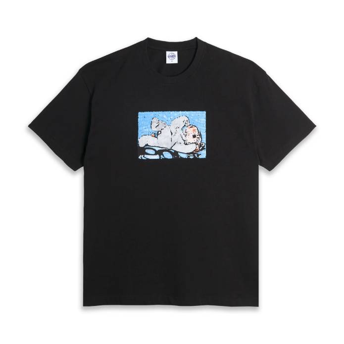 Lazy Bunny Tee (Black)