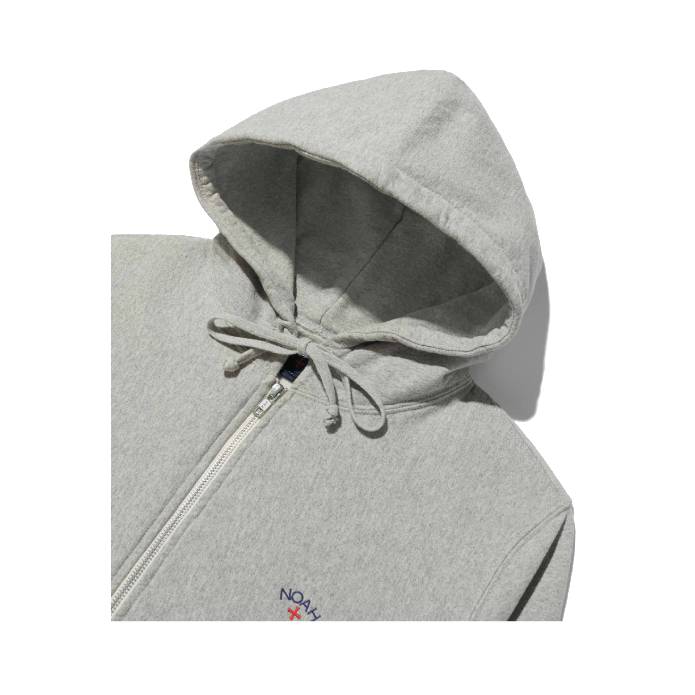 Lightweight Zip-Up Hoodie (Heather Gray)