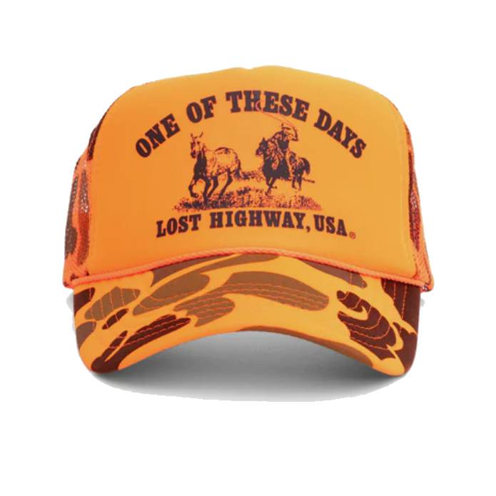 Lost Highway Trucker (Orange Camo)