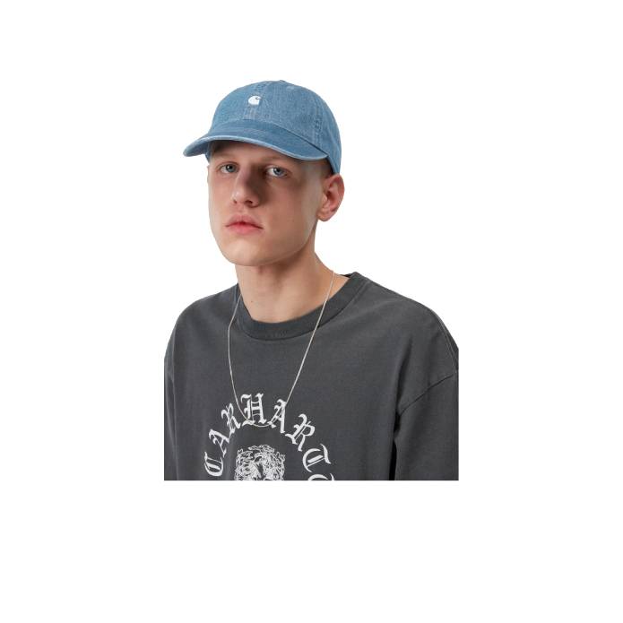 Lucas Cap (Bleached Blue)