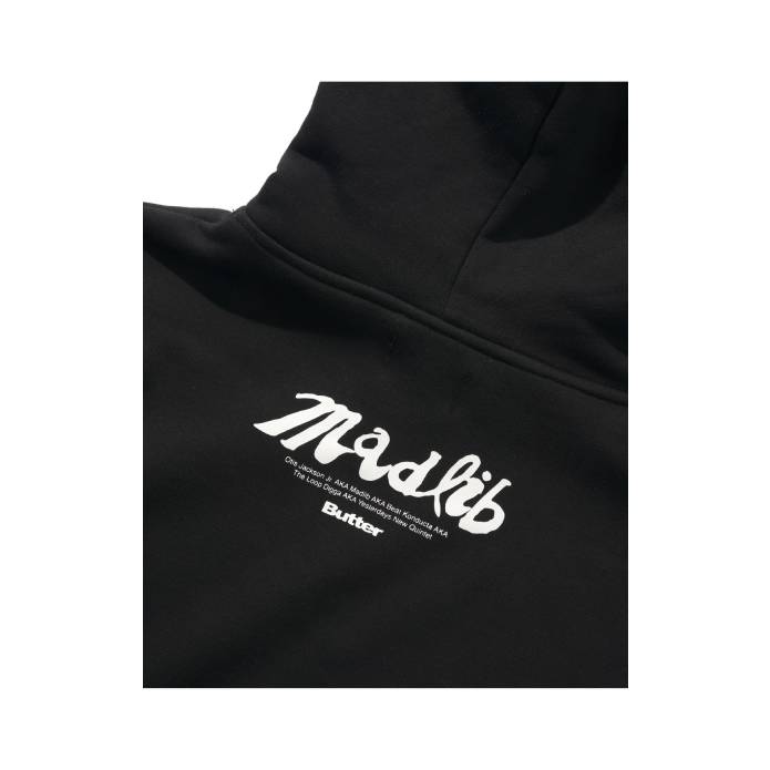 Madlib Pullover Hood (Black)