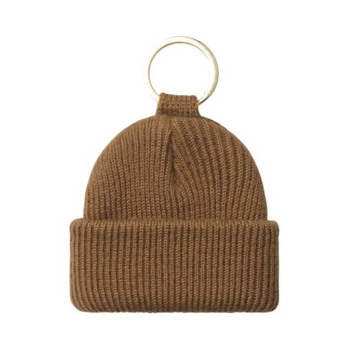 Mini Watch Hat Keychain (Hamilton Brown)