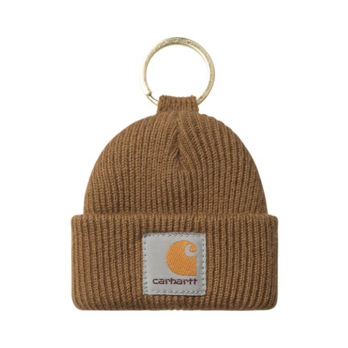 Mini Watch Hat Keychain (Hamilton Brown)