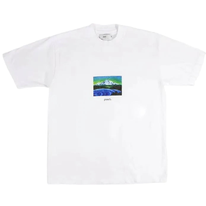Mt. Rainier Tee by Nile Gibbs (White)
