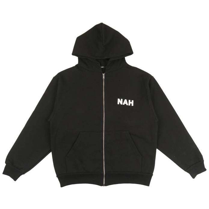 Nah Zip Hood (Black)