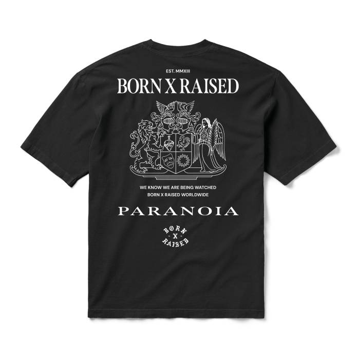 Paranoia Crest Tee (Black)
