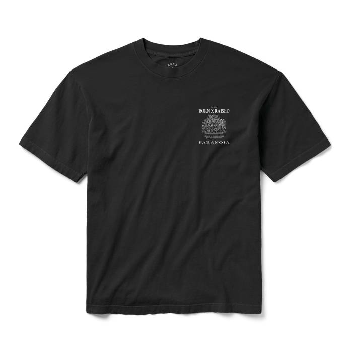 Paranoia Crest Tee (Black)