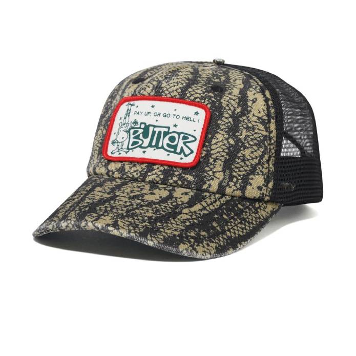 Pay Up Trucker Cap (Lowland Camo)