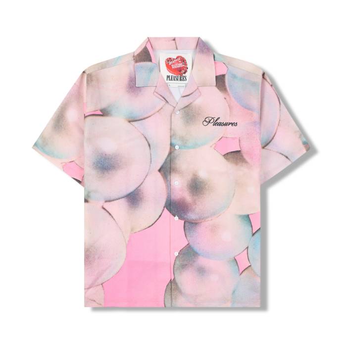 Pearl Button Up (Pink)