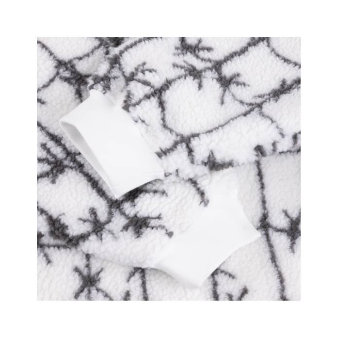 Polar Fleece Sherpa Zip (White)