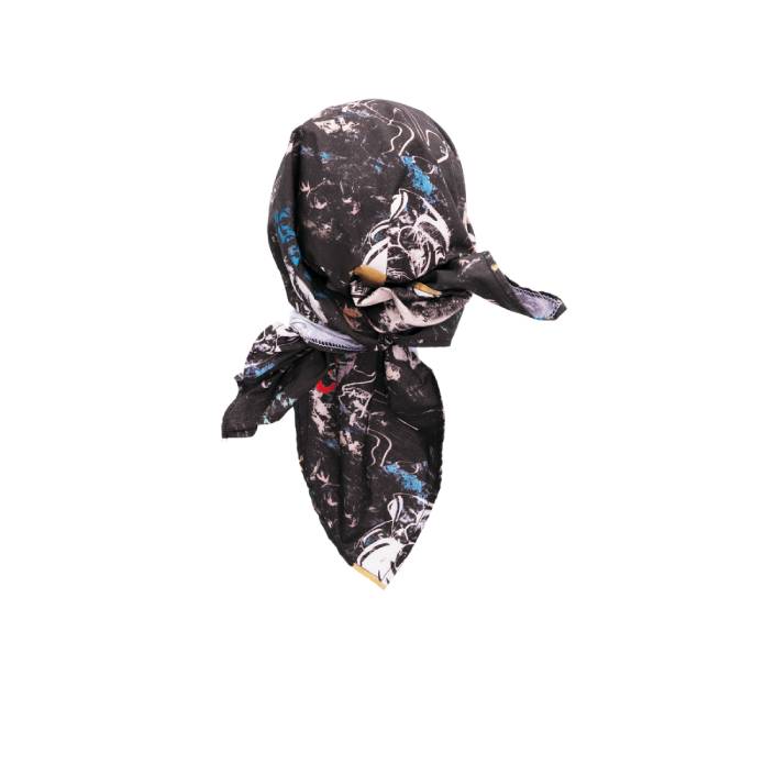 Rag Bandana Hat (Black)