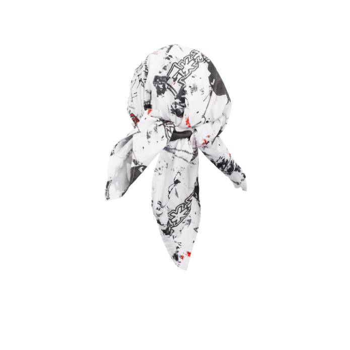Rag Bandana Hat (White)
