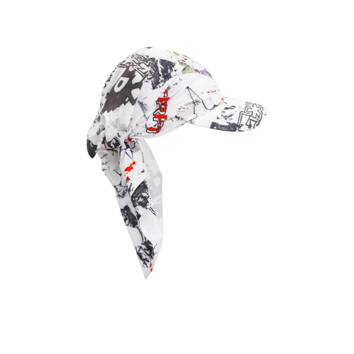 Rag Bandana Hat (White)