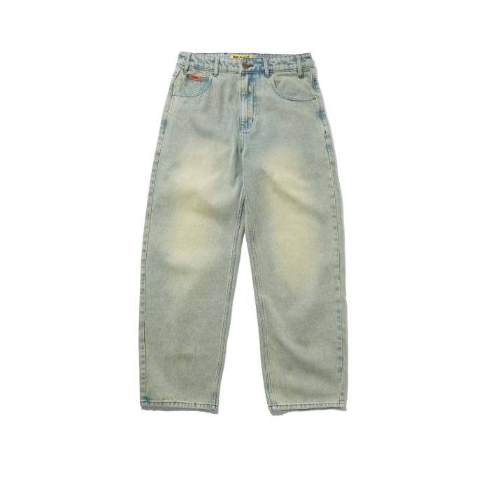 Relaxed Denim Jeans (Sunfade Blue)
