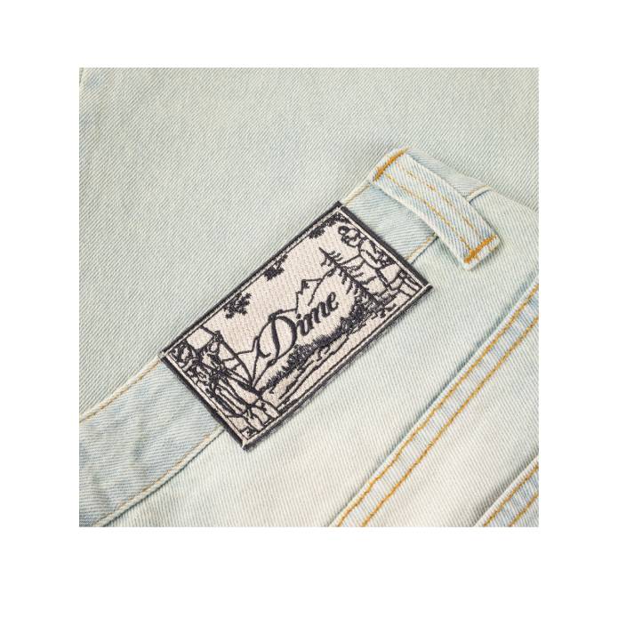 Relaxed Denim Pants (Bleached Sky)