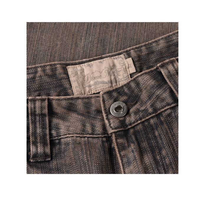 Relaxed Denim Pants (Premium Brown)