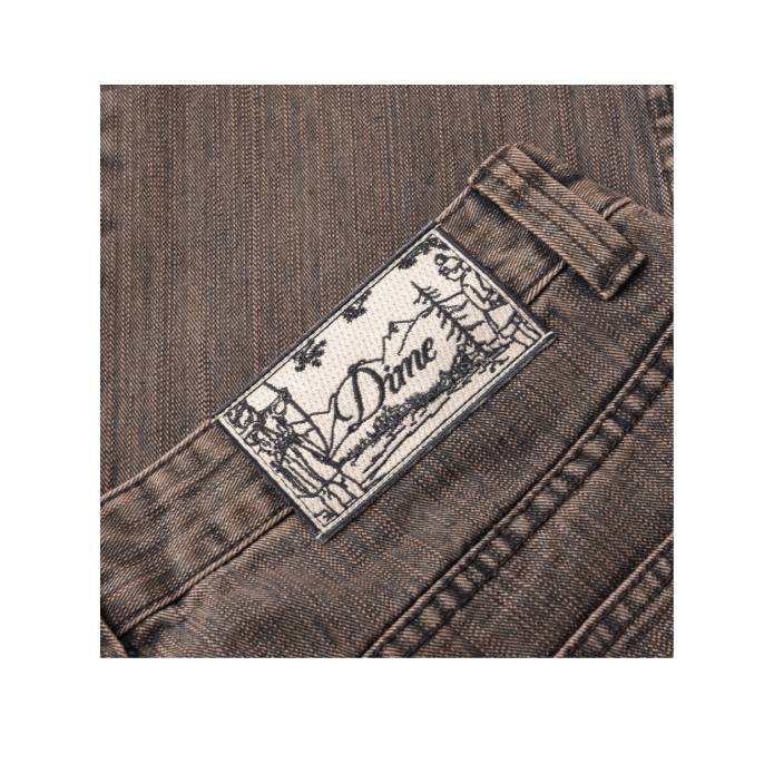 Relaxed Denim Pants (Premium Brown)