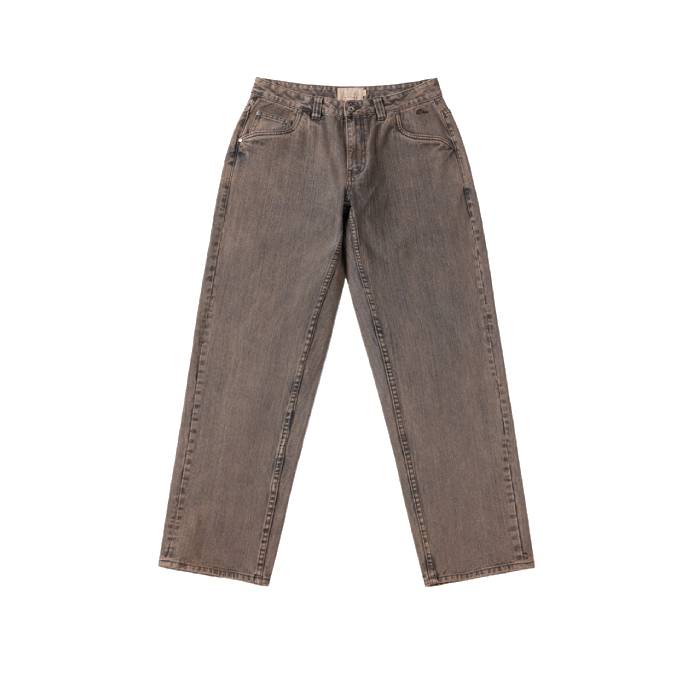 Relaxed Denim Pants (Premium Brown)