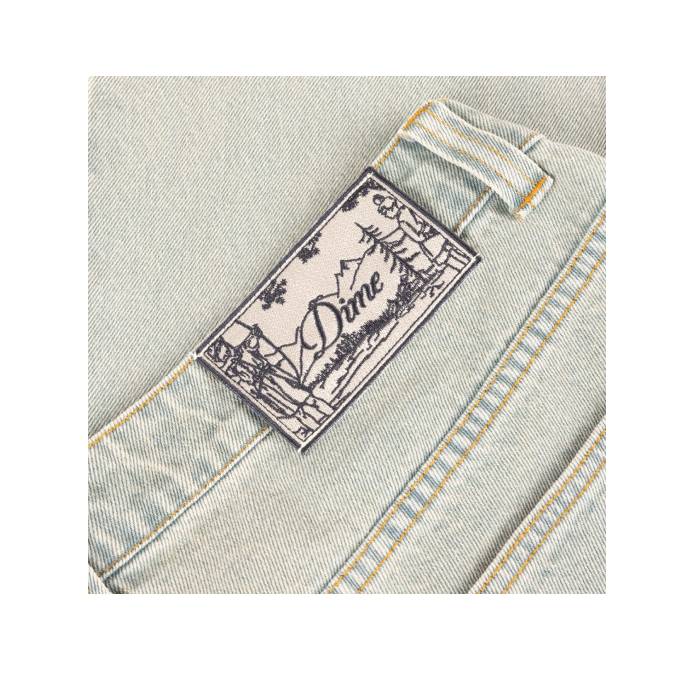 Relaxed Denim Pants (Sandblasted Sky Blue)