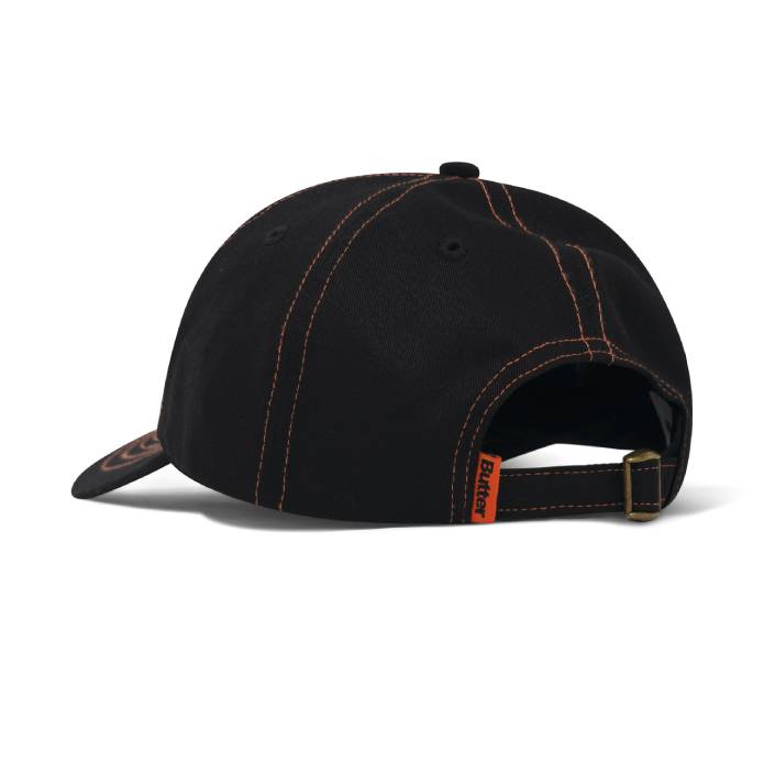 Reptile 6 Panel Cap (Black)