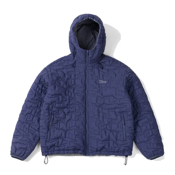 Reversible Insulated Jacket (Blue Iris)