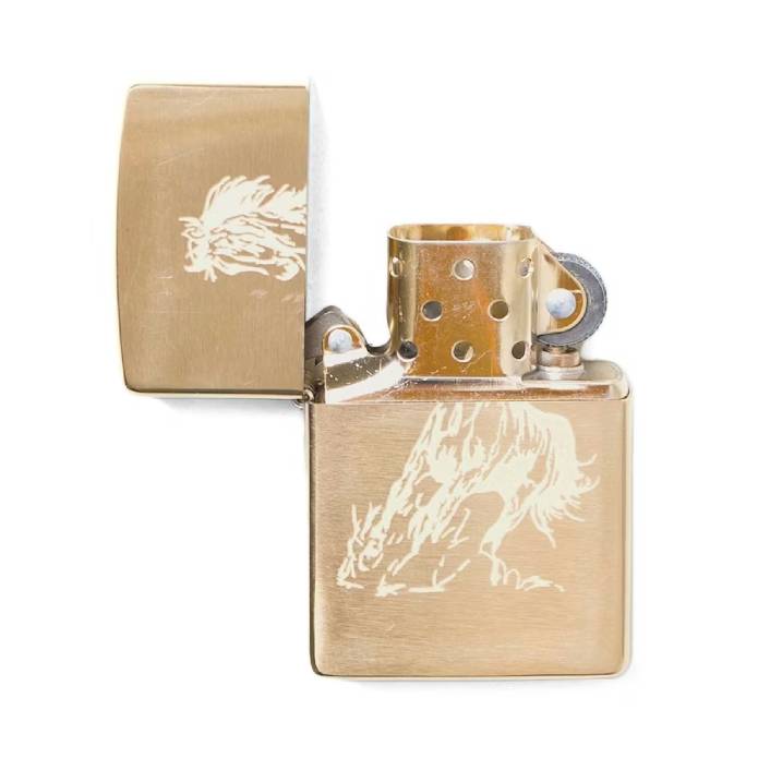 Running Horse Zippo (Gold)