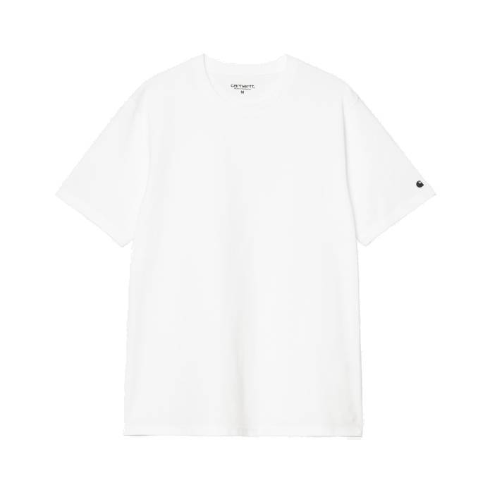 S/S Base T-Shirt (White/Black)